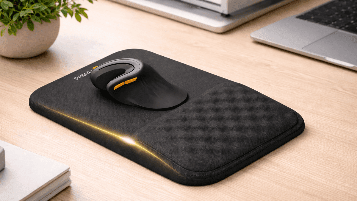ProtoArc Ergonomic Mouse Pad MP50 for comfortable mouse use during long work hours