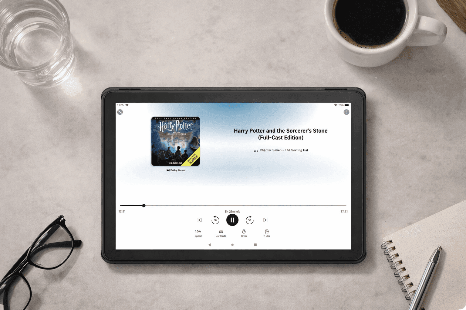 Amazon Fire HD 10 Tablet 13th generation displaying home screen interface