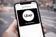 Uber eGift Card balance used in Uber app wallet for rides and Uber Eats