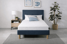 ZINUS budget memory foam mattress twin size with breathable cover